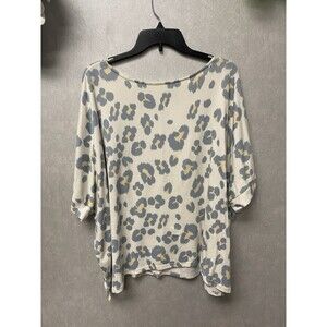 Oddy Blue/Yellow Multi S/s Sweater Size OS